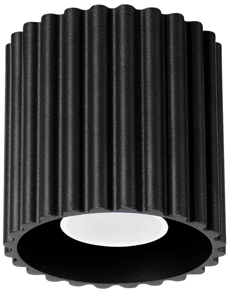 Sollux Lighting Aura lampada da soffitto 1x10 W nero SL.1784