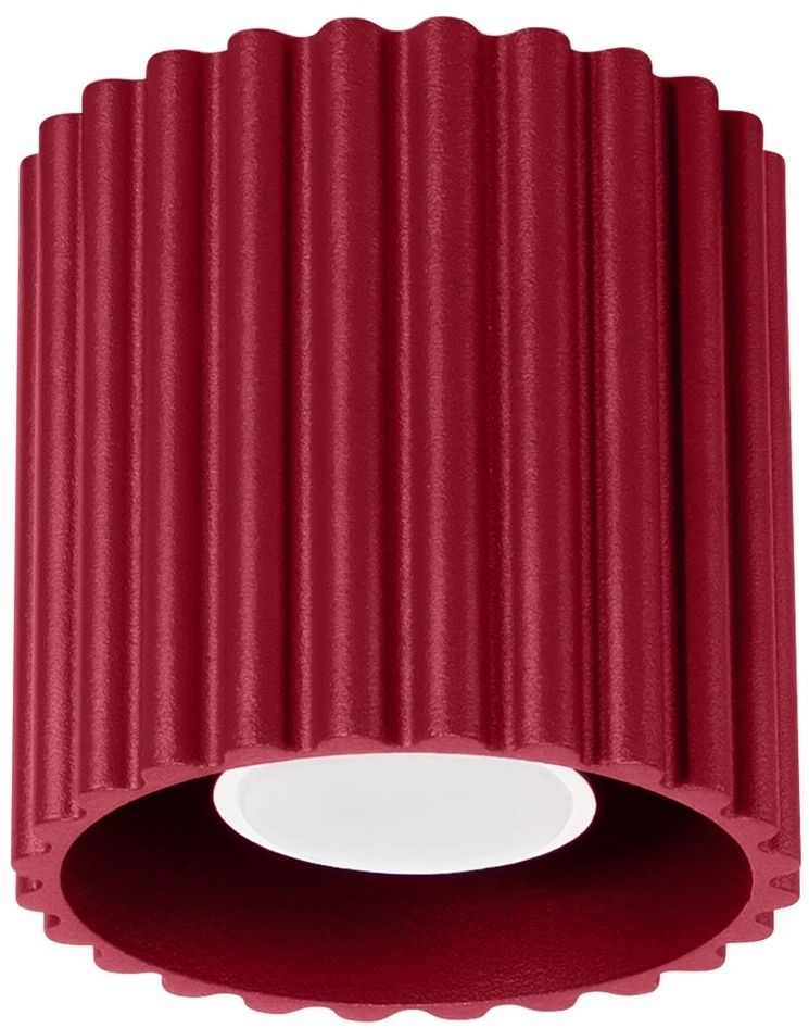 Sollux Lighting Aura lampada da soffitto 1x10 W borgogna SL.1819