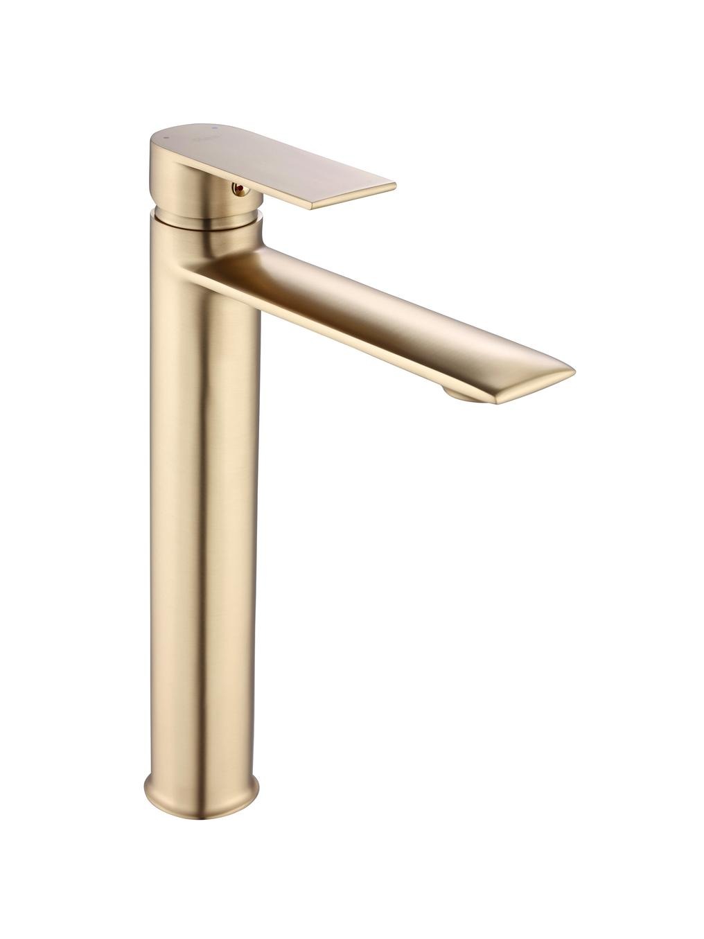 Rea Veneta rubinetto per lavabo verticale oro REA-B3009