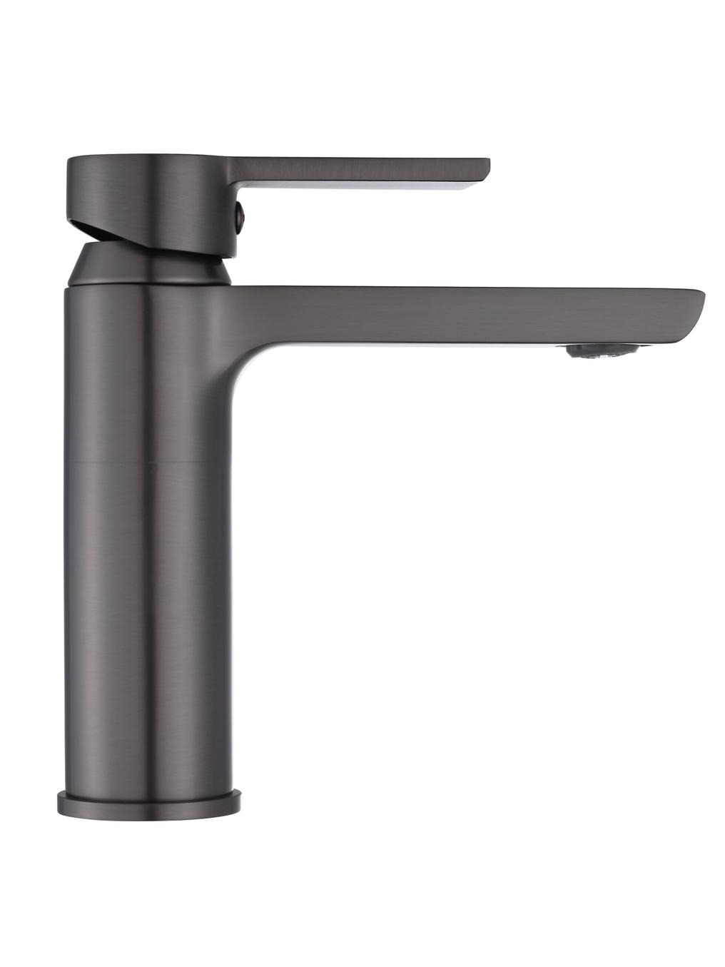 Rea Argus rubinetto per lavabo verticale grafite REA-B8744