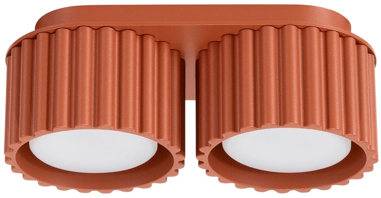 Sollux Lighting Aura lampada da soffitto 2x10 W rosso SL.1803