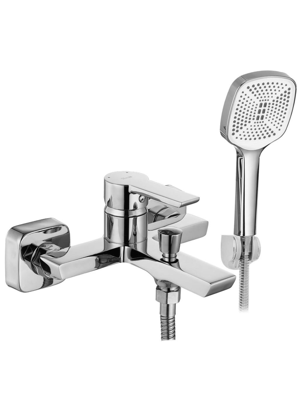 Rea Argus rubinetto per vasca e doccia a parete cromo REA-B8743