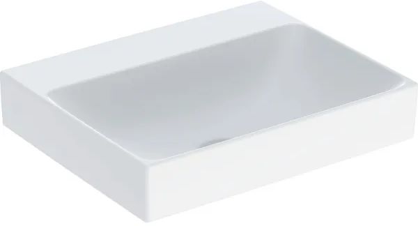 Geberit One lavabo 50x41 cm rettangolare da appoggio bianco lucida 505.031.01.6