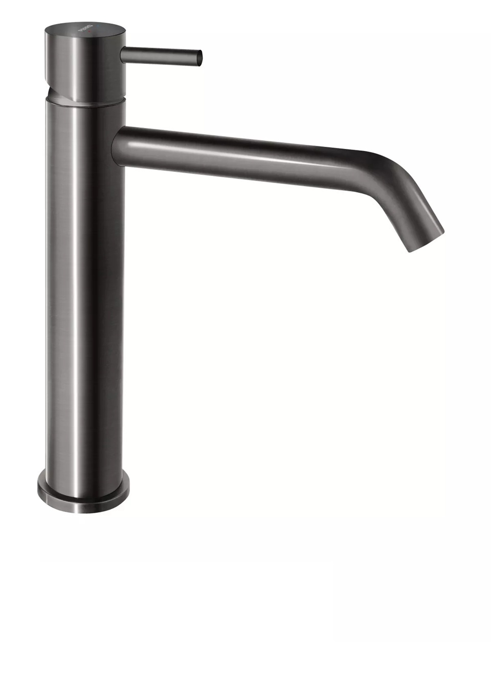 Ferro Ciriculus rubinetto per lavabo verticale grafite BCK2MLGM