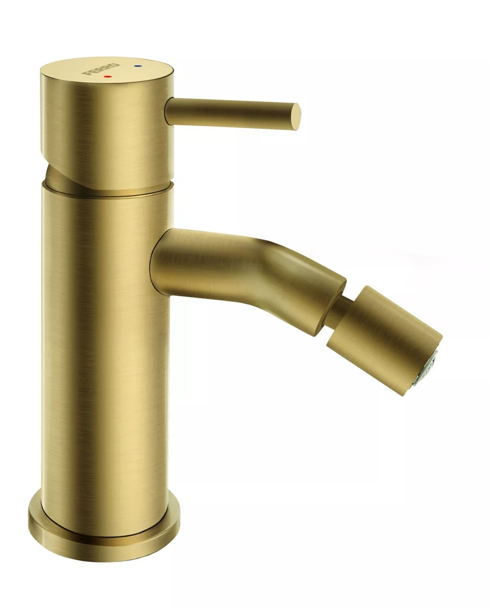 Ferro Ciriculus rubinetto per bidet verticale oro BCK6BG