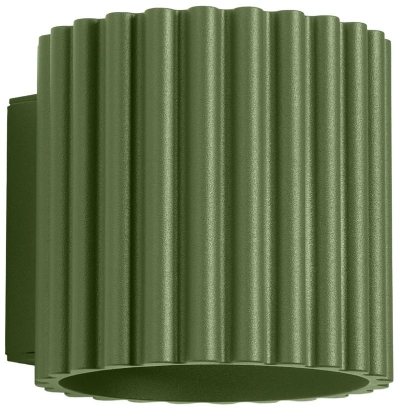 Sollux Lighting Aura lampada da parete 1x10 W verde SL.1796