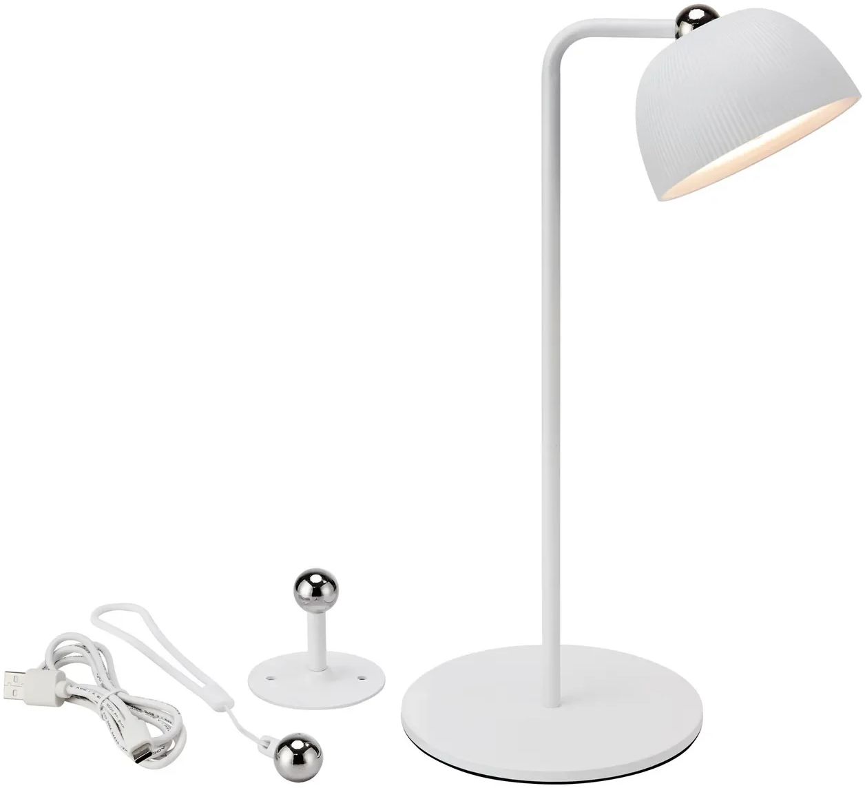 Markslöjd Diverse lampada da tavolo per esterni 1x3.3 W bianco 108925