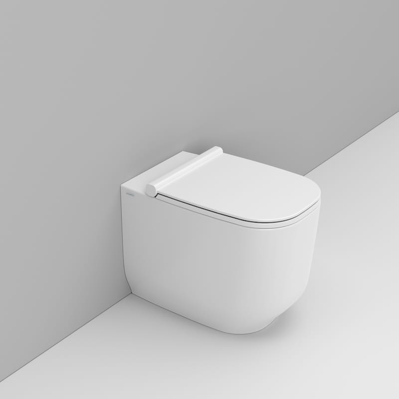 Ceramica Dolomite Alba vaso wc a terra senza brida bianco D503101