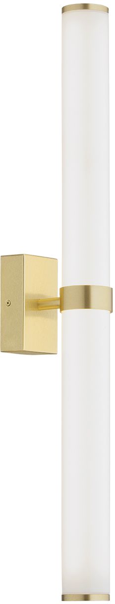 Argon Batumi lampada da parete 1x24 W ottone-opale 8926
