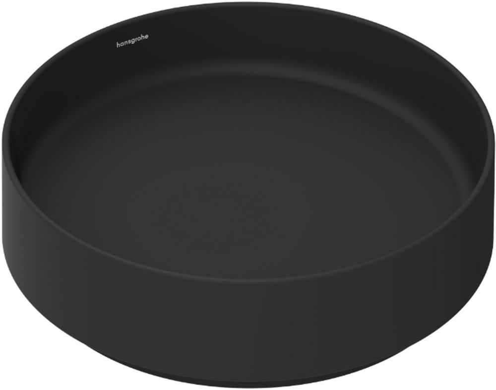 Hansgrohe Xuniva Evo S lavabo 40x40 cm rotonda da appoggio nero 60323670