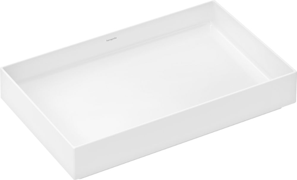 Hansgrohe Xuniva Evo E lavabo 65x40 cm rettangolare da appoggio bianco 60326450