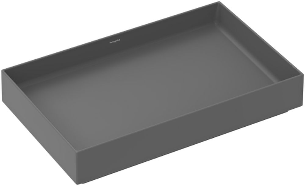 Hansgrohe Xuniva Evo E lavabo 65x40 cm rettangolare da appoggio grigio/pietra 60326760