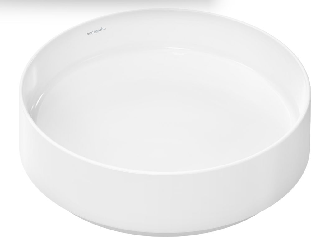 Hansgrohe Xuniva Evo S lavabo 40x40 cm rotonda da appoggio bianco 63005450