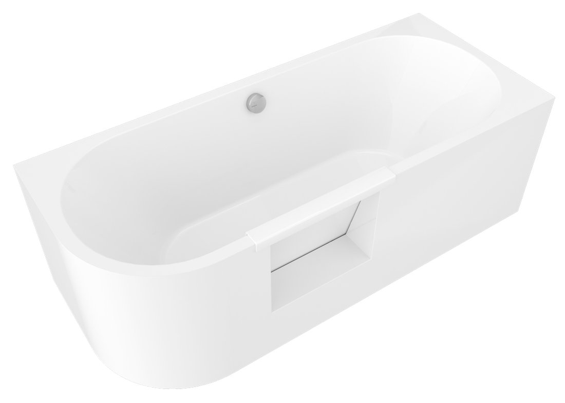 Polysan Portas vasca da bagno angolare 180x75 cm destra bianco 75561