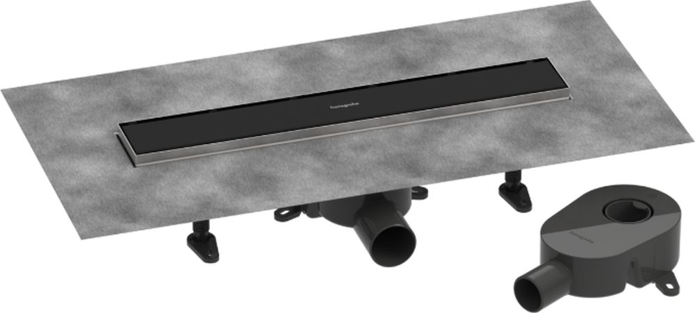 Hansgrohe RainDrain Go canalina lineare 50 cm nero 56270670