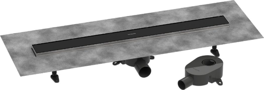 Hansgrohe RainDrain Go canalina lineare 80 cm nero 56273670