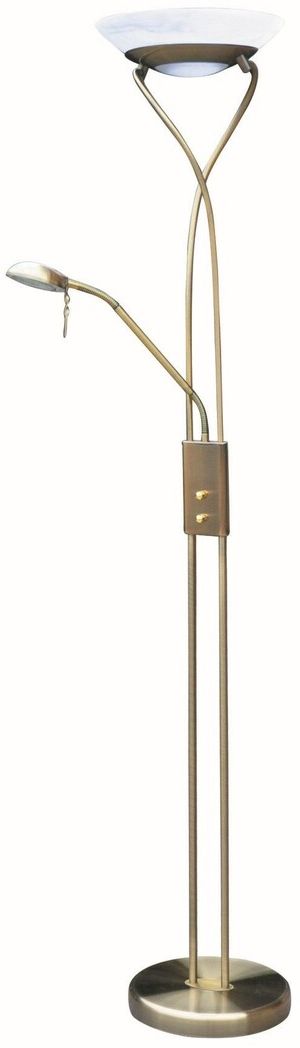 Rabalux Gamma lampada da terra 2x230 W marrone 4078