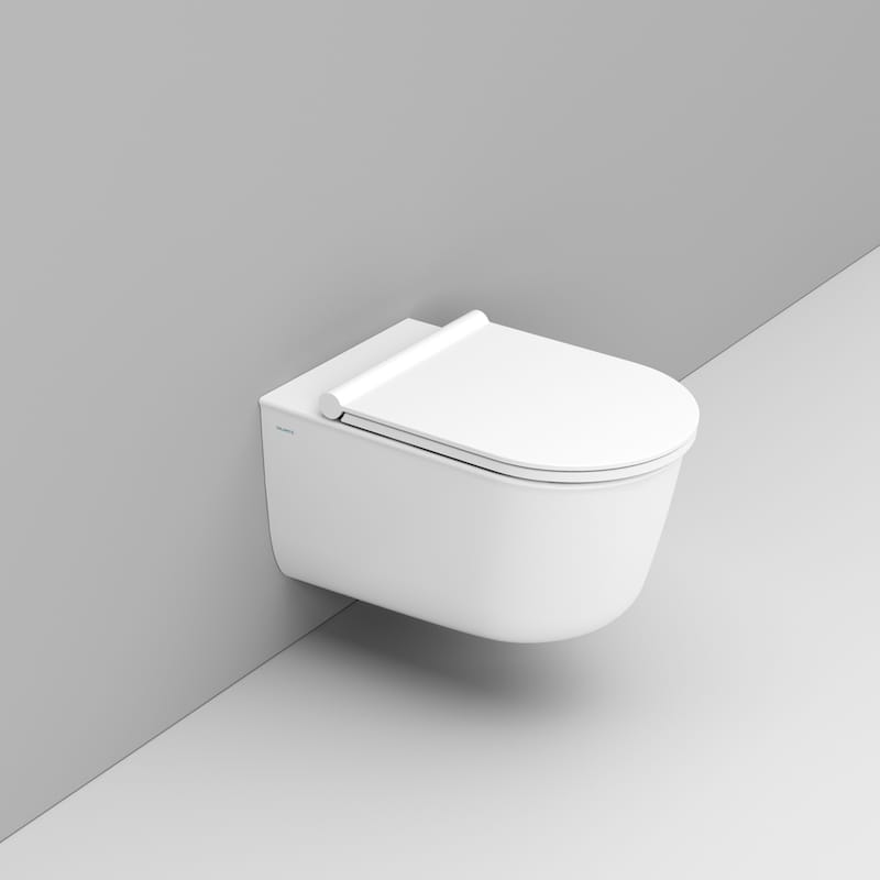 Ceramica Dolomite Mayka vaso wc sospeso senza brida bianco opaco D482541