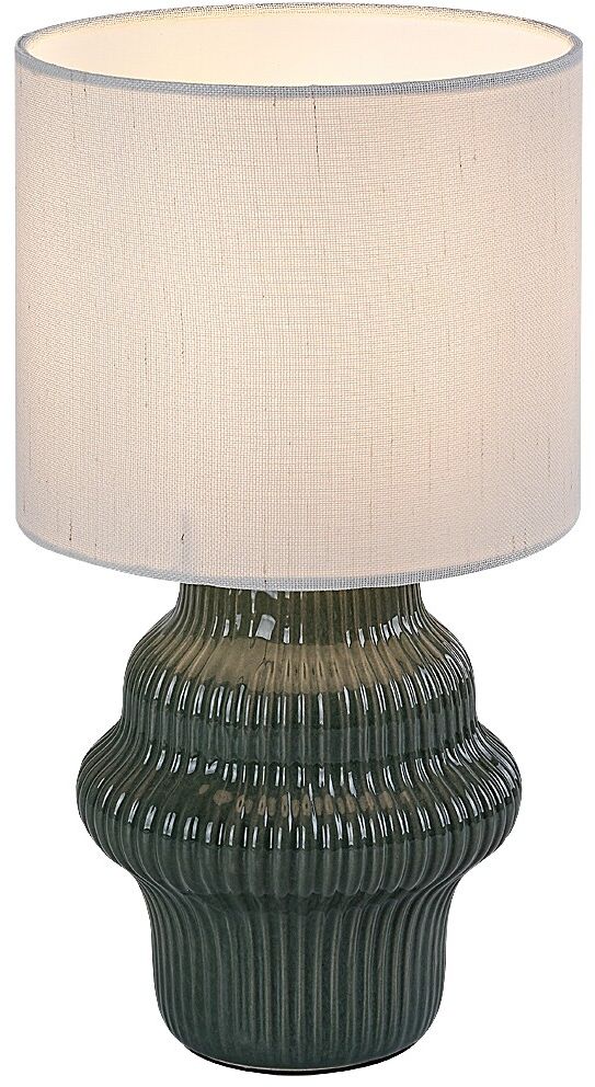Rabalux Glimo lampada da tavolo 1x40 W bianco-verde 74059