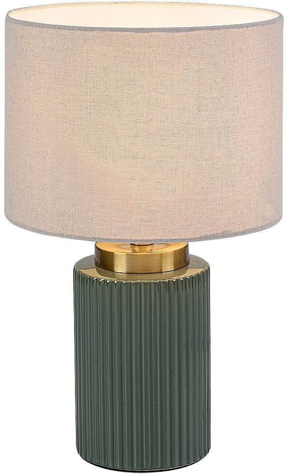Rabalux Glovy lampada da tavolo 1x40 W bianco-verde 74046