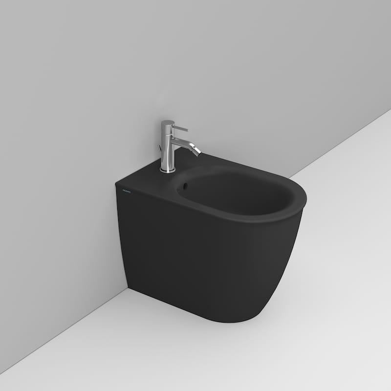 Ceramica Dolomite Mayka bidet a terra nero D483581