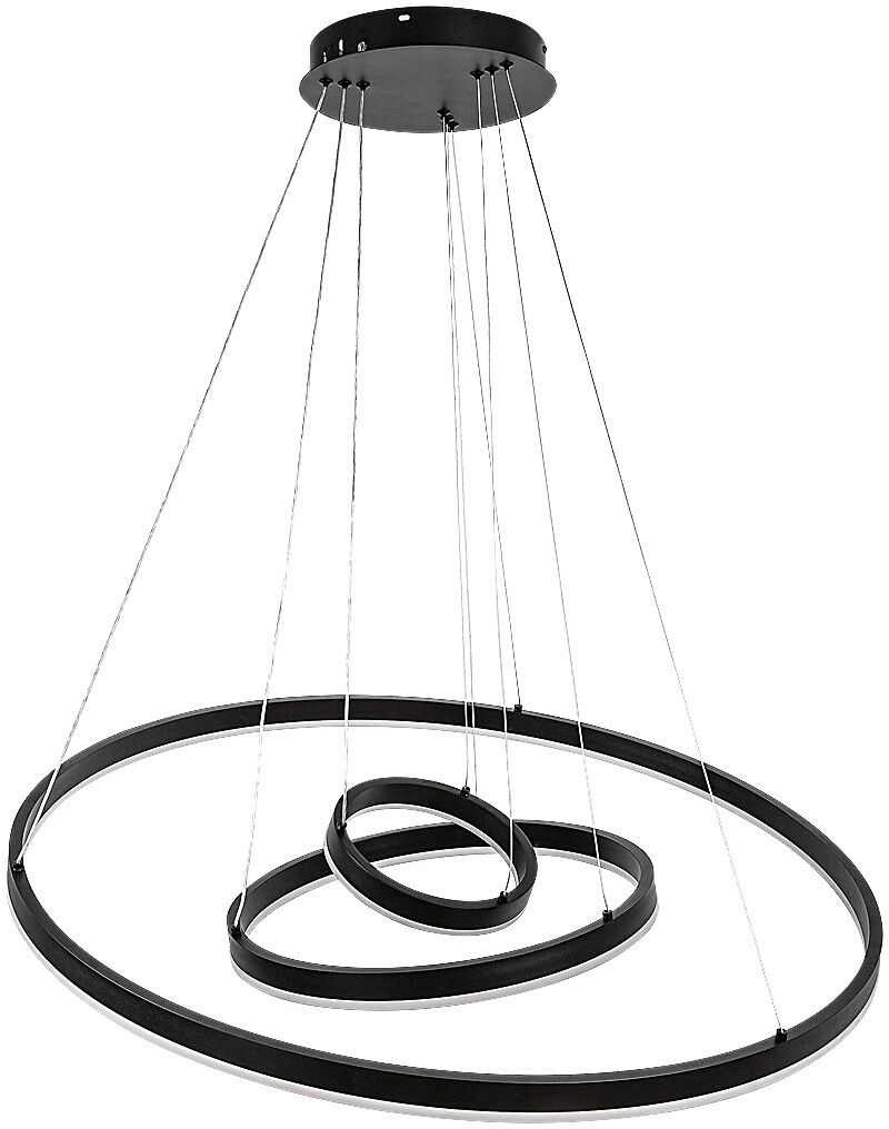 Rabalux Isaure lampada sospesa 1x100 W nero 72306