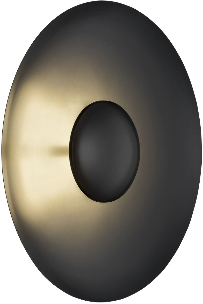 Argon Bolton lampada da parete 1x12.5 W nero 8864