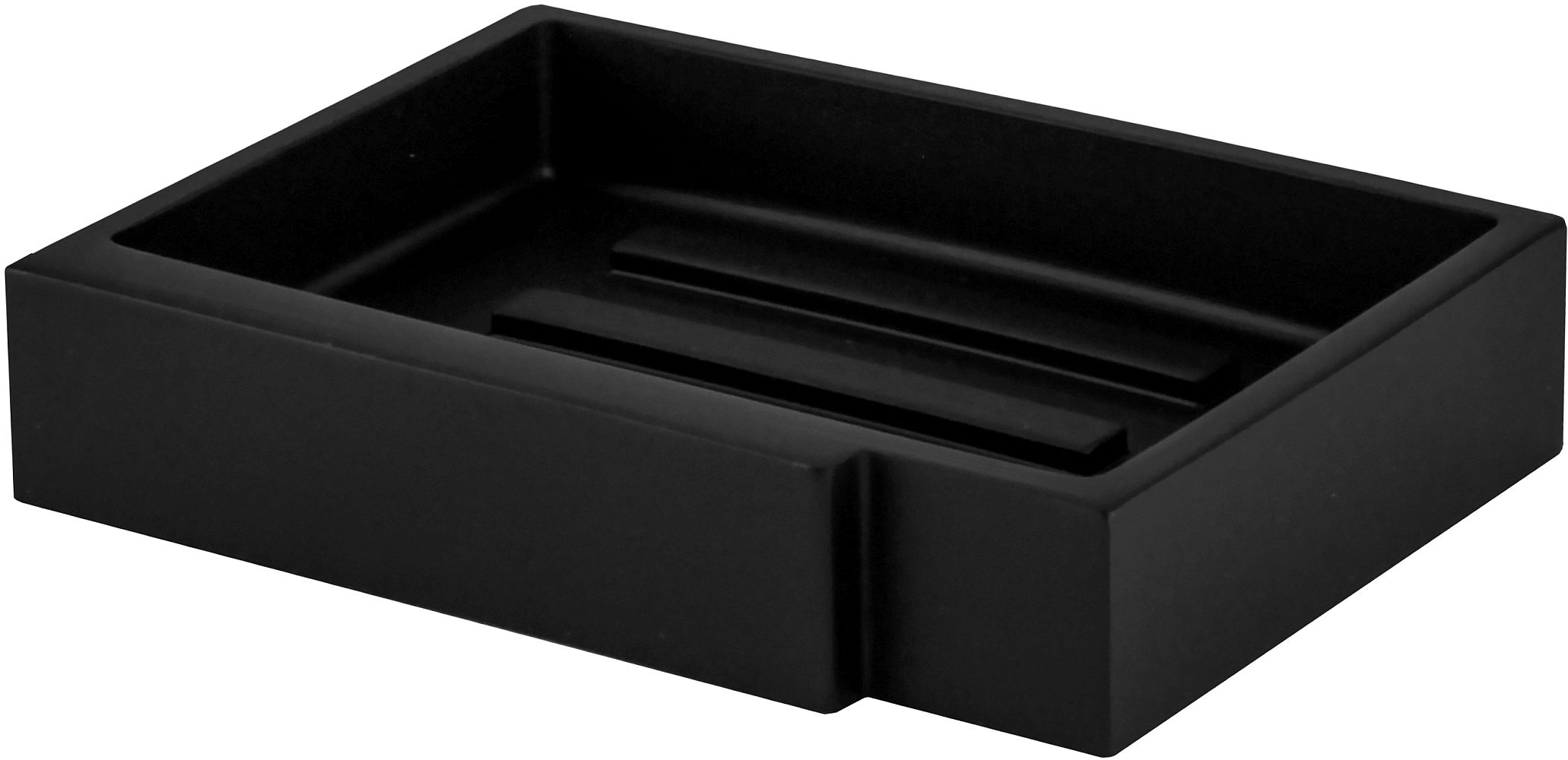 Kleine Wolke Gerry portasapone da appoggio nero 8690926853