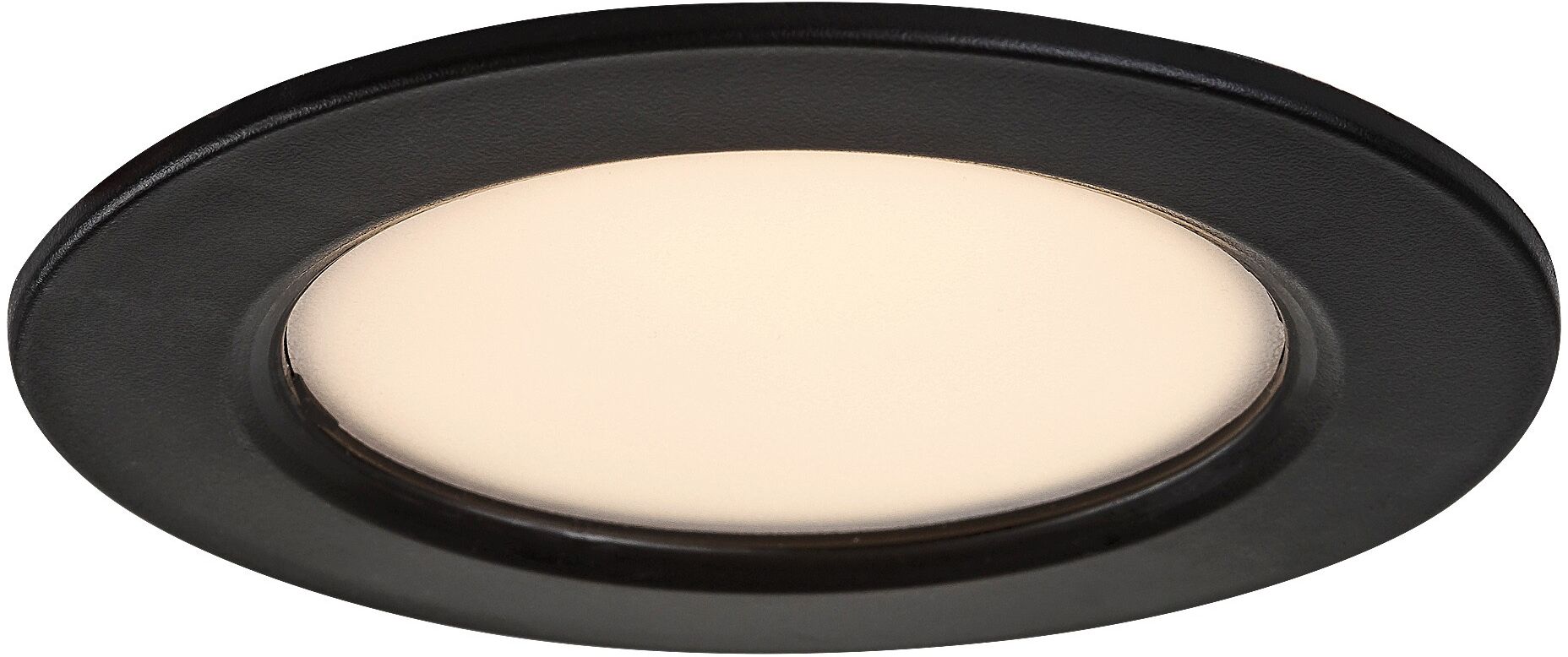 Rabalux Shaun2 lampada da incasso 1x3 W nero 71224