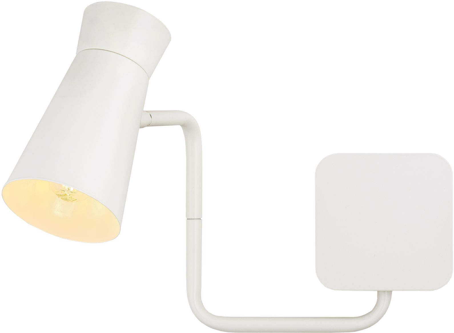 Argon Lord lampada da parete 1x7 W bianco 8879