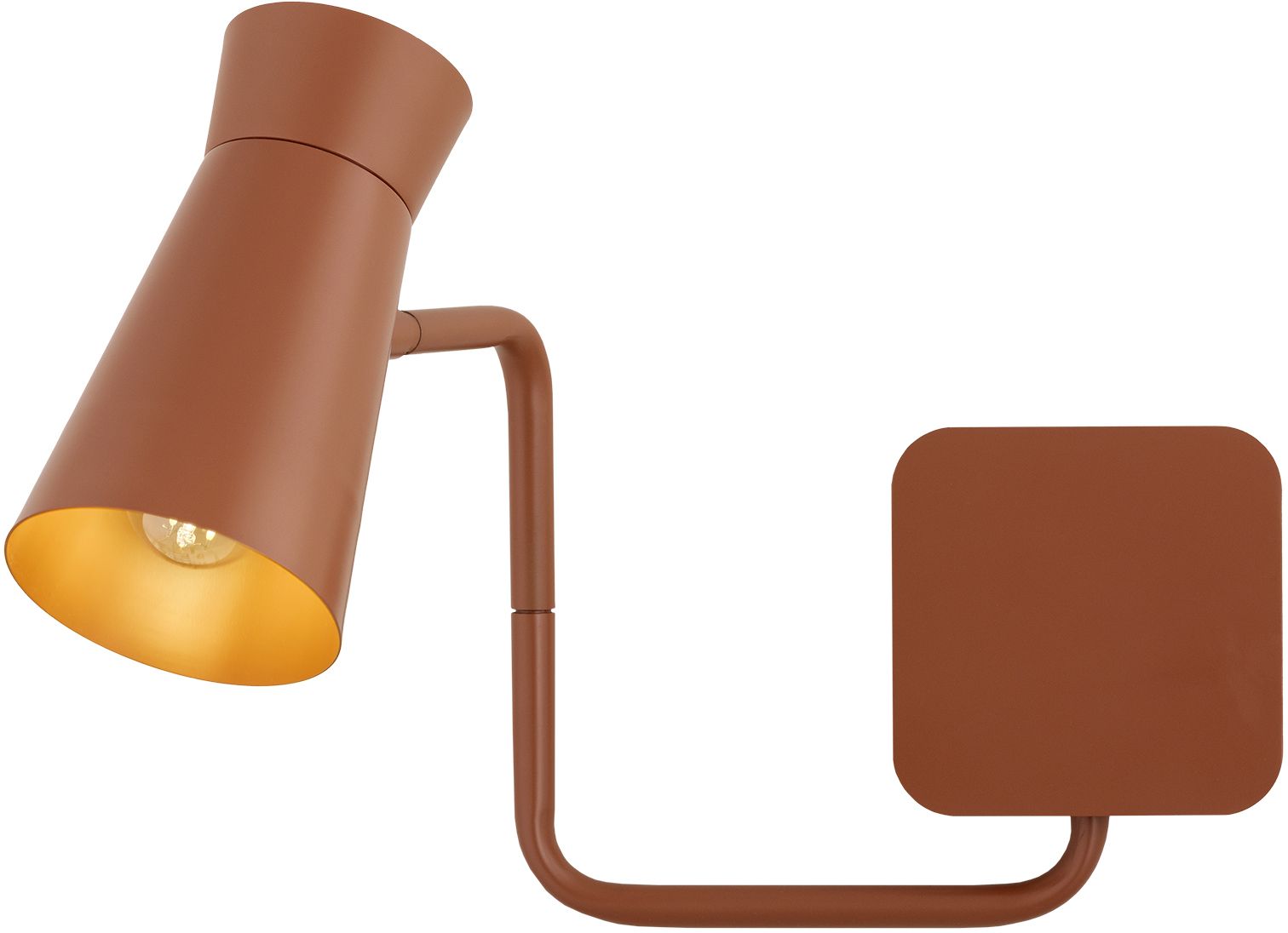 Argon Lord lampada da parete 1x7 W rosso 8882