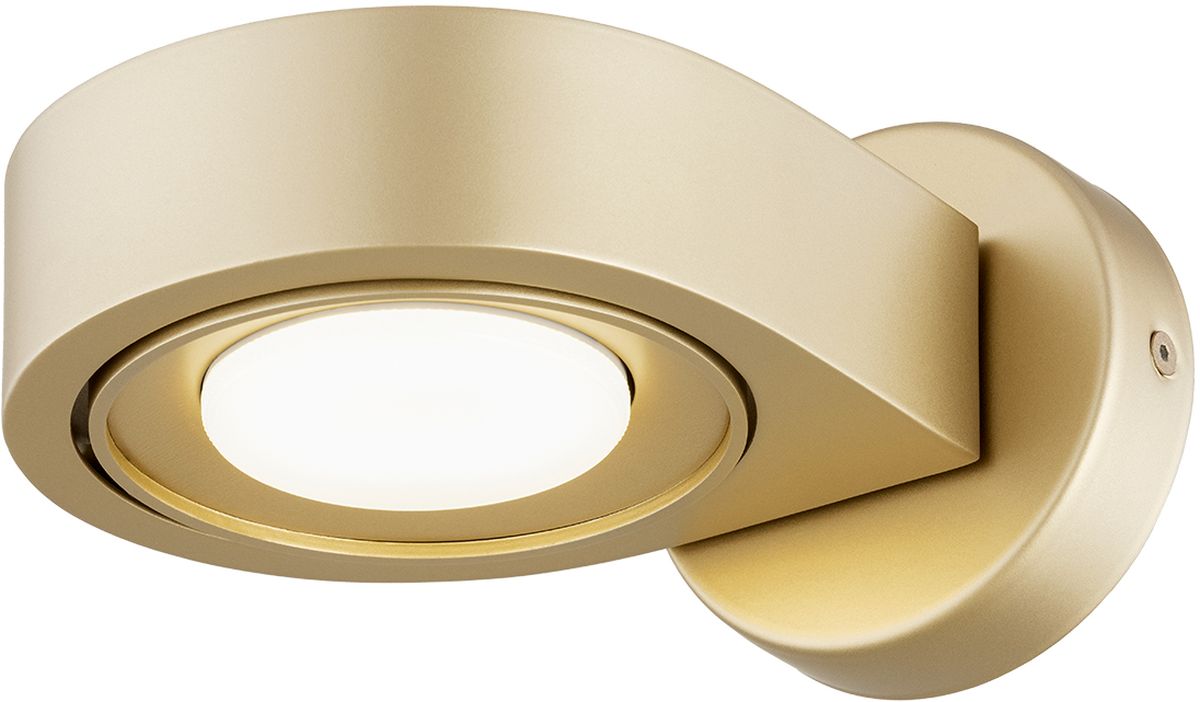 Argon Lotus lampada da parete 1x12 W oro 8899