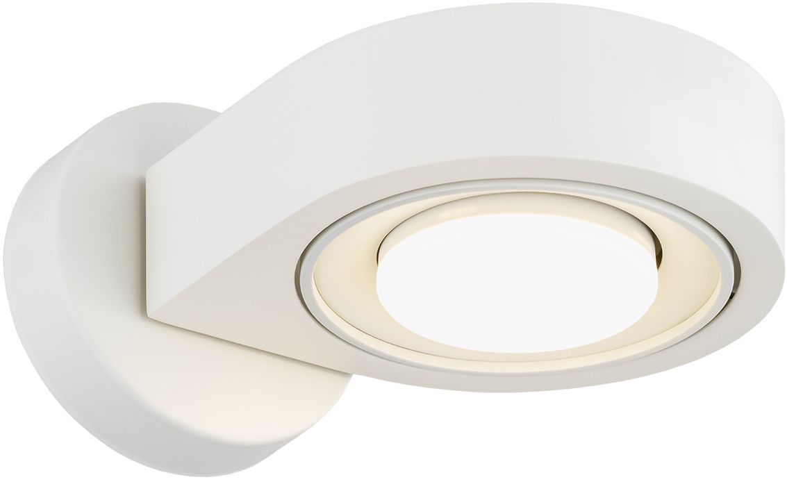 Argon Lotus lampada da parete 1x12 W bianco 8897