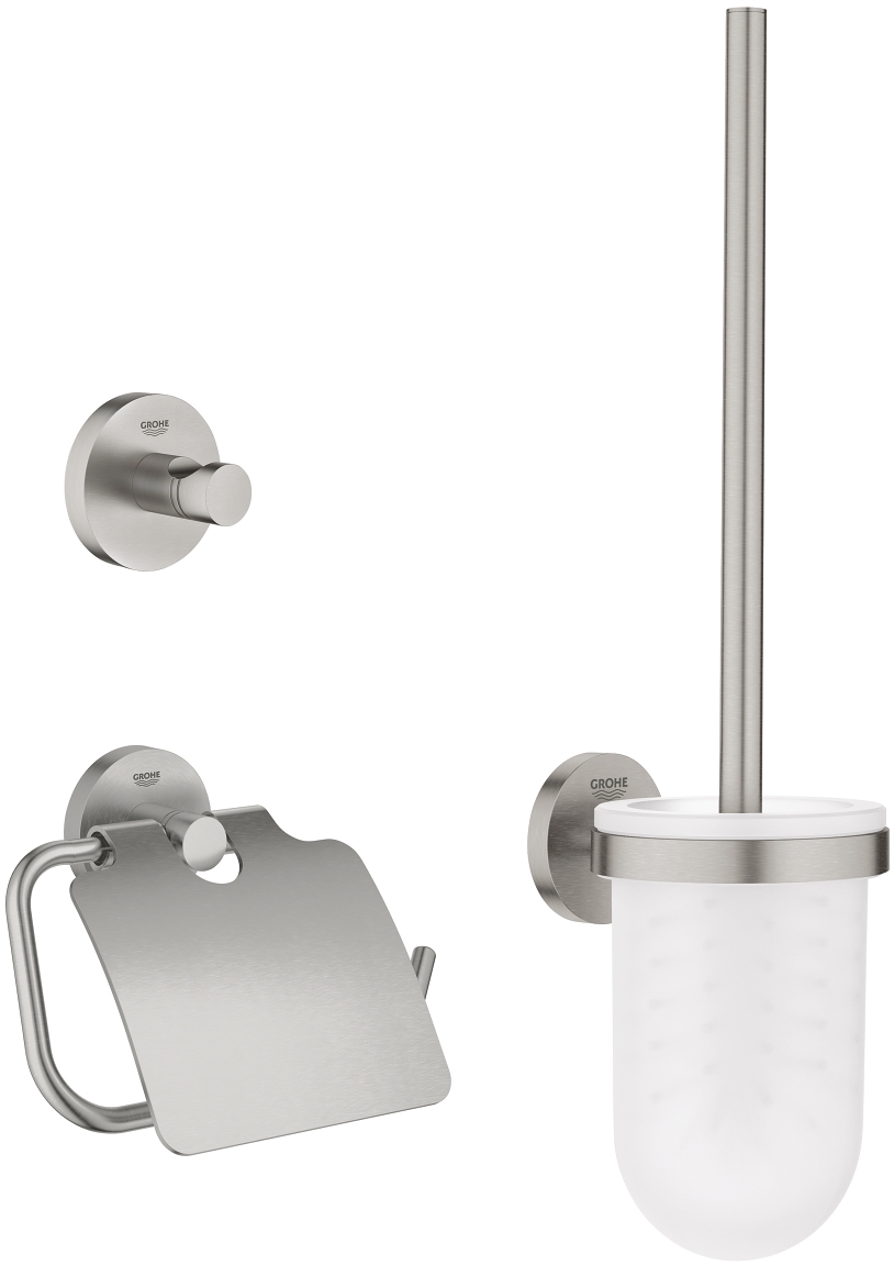 Grohe Essentials set di accessori 3 in 1 || 40407DC1