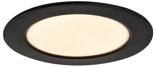 Rabalux Shaun2 lampada da incasso 1x6 W nero 71225