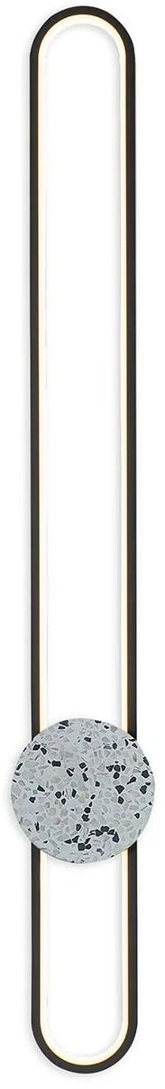 Goldlux Florentyna lampada da parete 1x28 W bianco-nero 333926