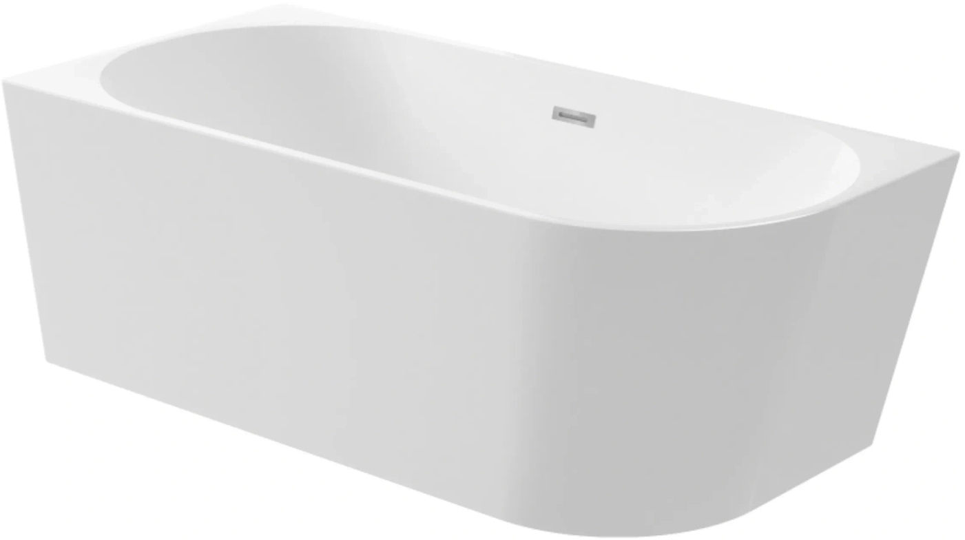 Balneo Avola vasca da bagno freestanding 160x80 cm ovale bianco J0101010502-1