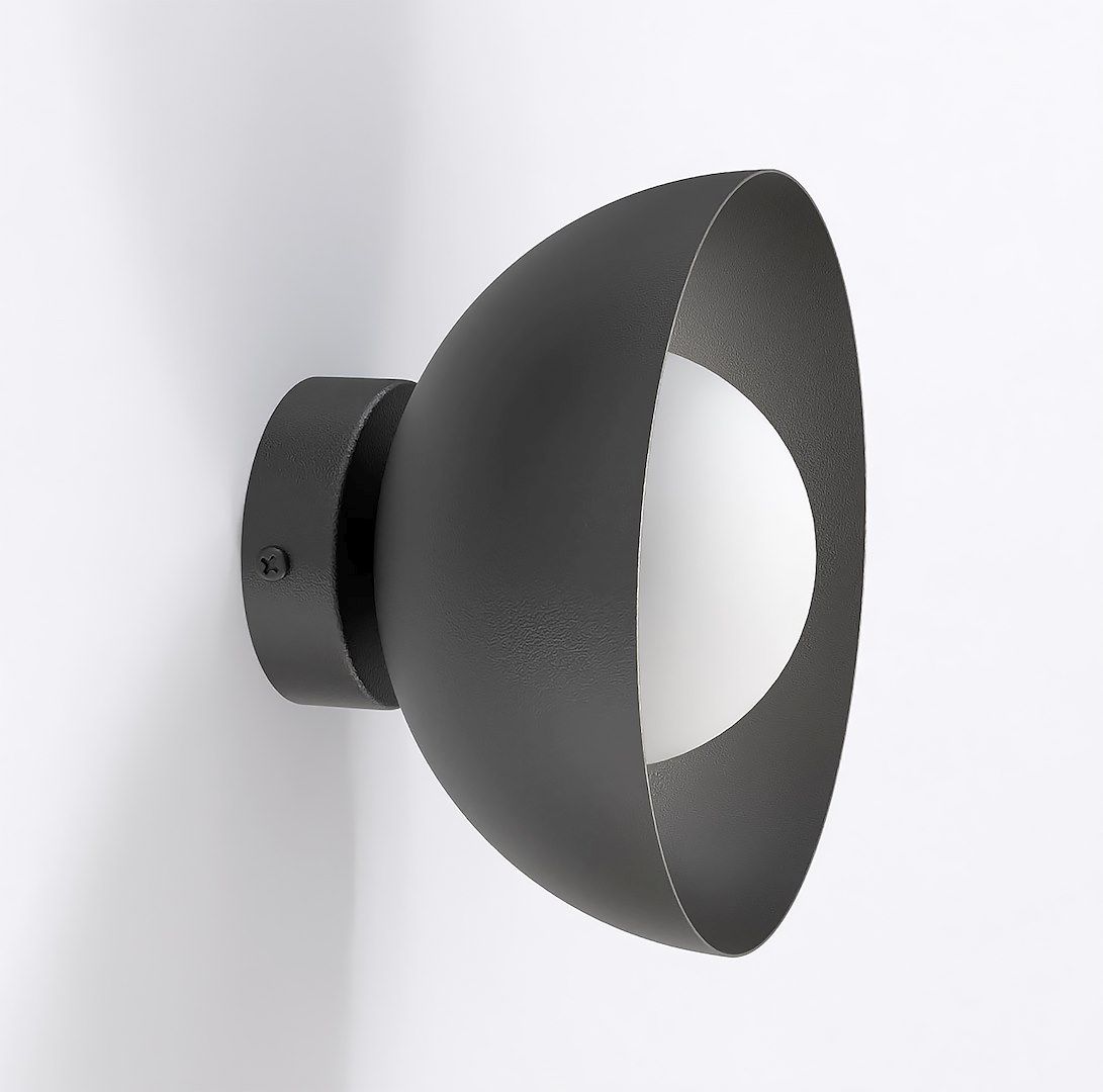Emibig Bibi lampada da parete 1x8 W nero 1544/K1
