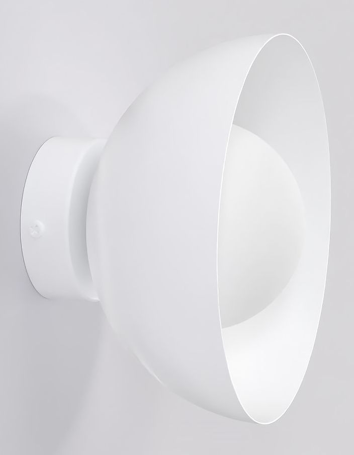 Emibig Bibi lampada da parete 1x8 W bianco 1545/K1
