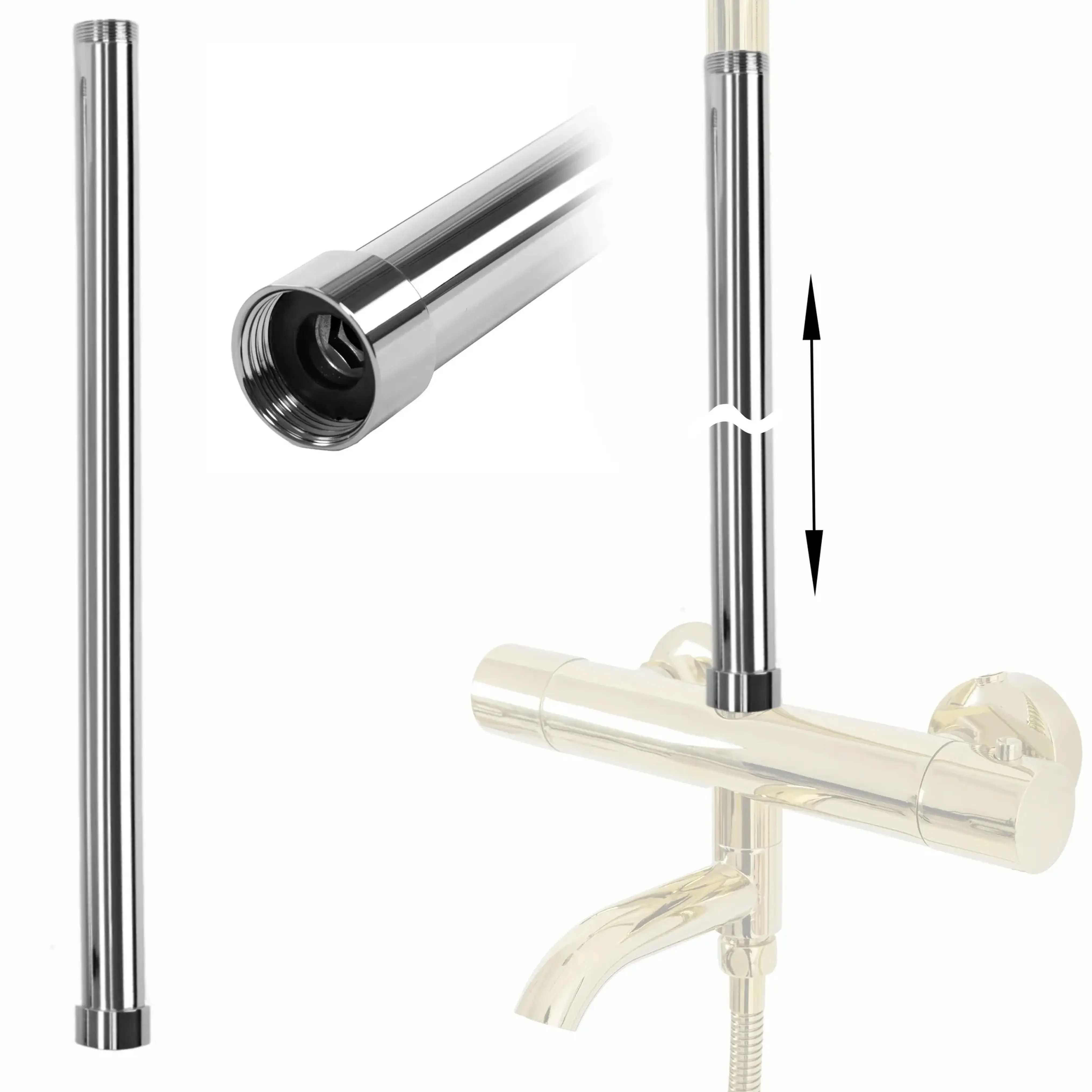 Rea prolunga cromo REA-K0881