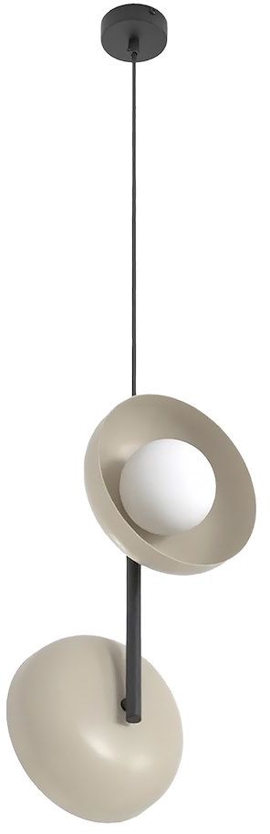 Emibig Vanila lampada sospesa 2x8 W beige 1598/2