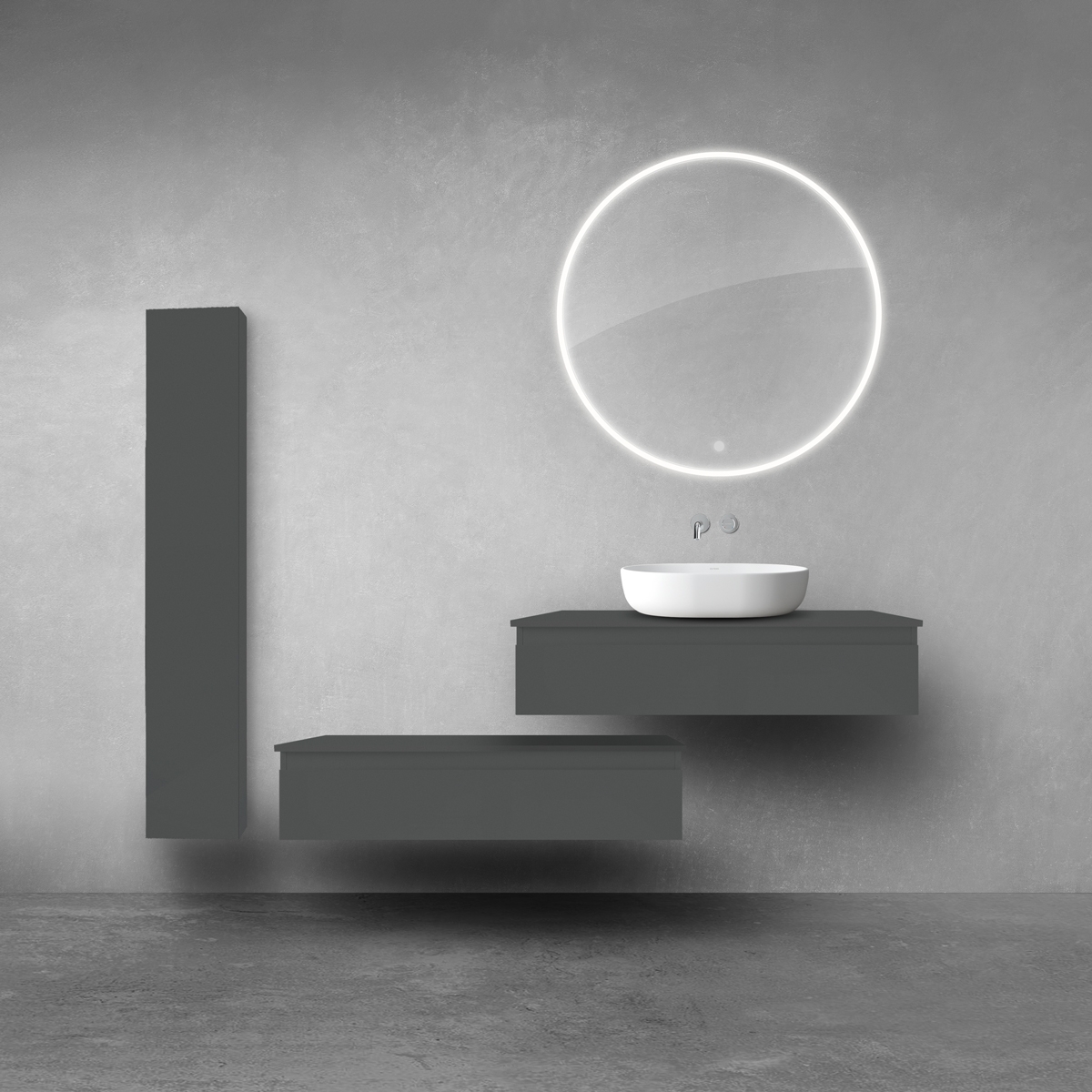 Set armadietto Oltens Vernal 61000400, armadietto Oltens Vernal 60011400, 63006400