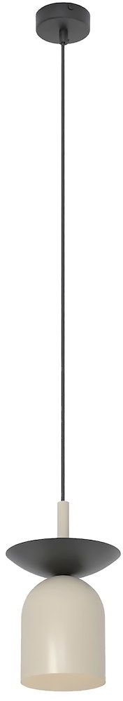 Emibig Ego lampada sospesa 1x10 W nero-cappuccino 1612/1
