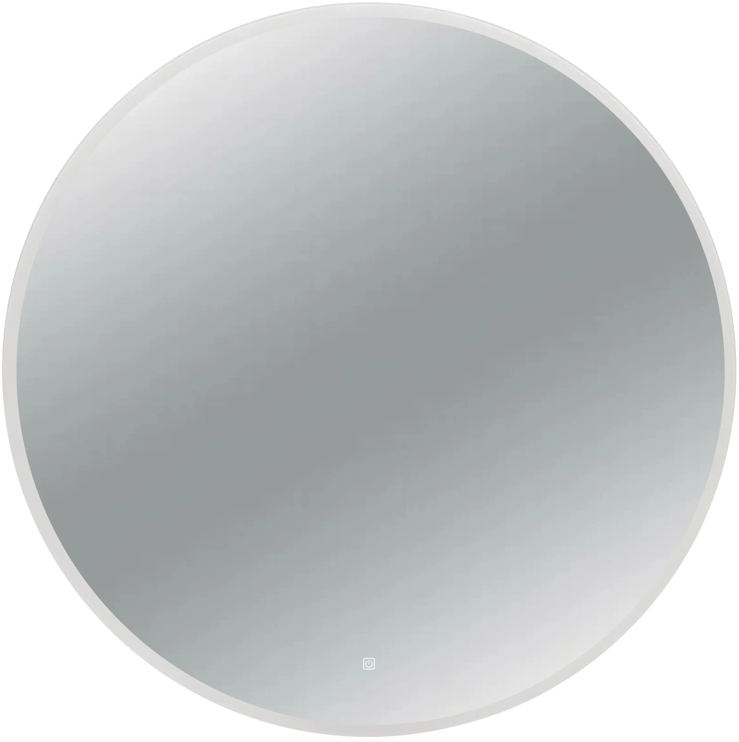 Balneo Moon specchio 100x100 cm rotonda con illuminazione con tappetino riscaldante bianco L0101020401-5
