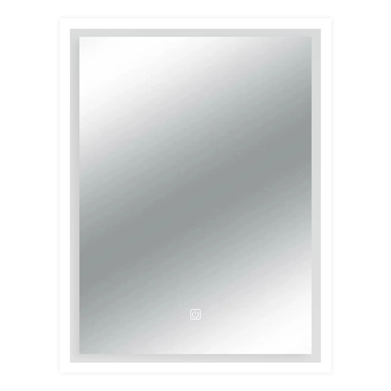 Balneo Cosmo specchio 39x50 cm rettangolare con illuminazione con tappetino riscaldante L0201020401-2