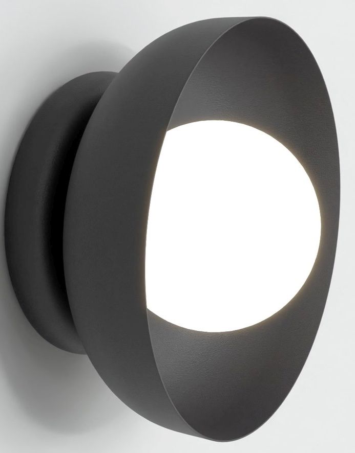 Emibig Ozzy lampada da parete 1x8 W nero 1515/K1
