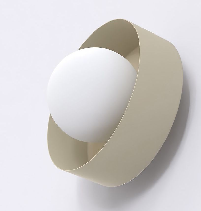 Emibig Lulu lampada da parete 1x8 W beige 1537/K1