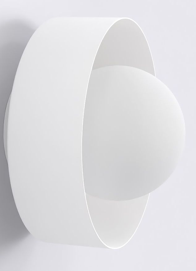 Emibig Lulu lampada da parete 1x8 W bianco 1538/K1