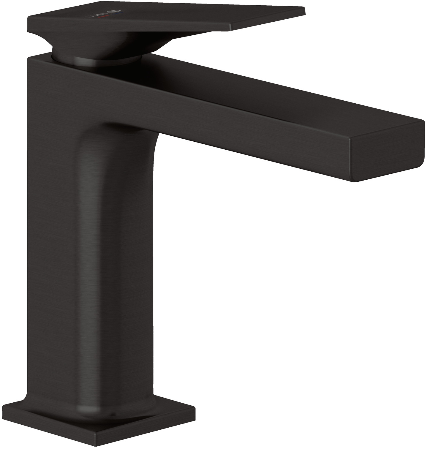 Kludi Decus rubinetto per lavabo verticale nero 54282N275