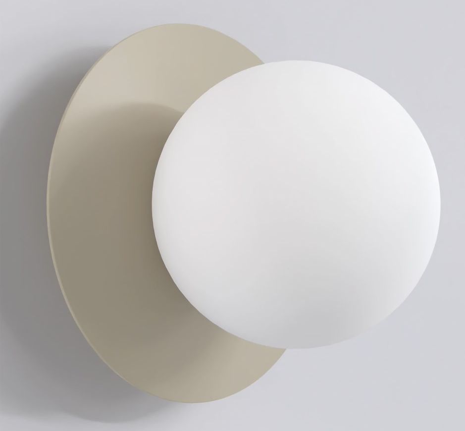 Emibig Americana lampada da parete 1x8 W beige 1555/K1